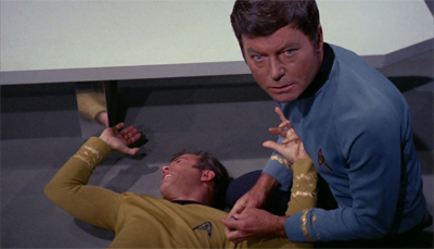 "Dammit, Spock. What if the Romulans had seen Amok Time?"